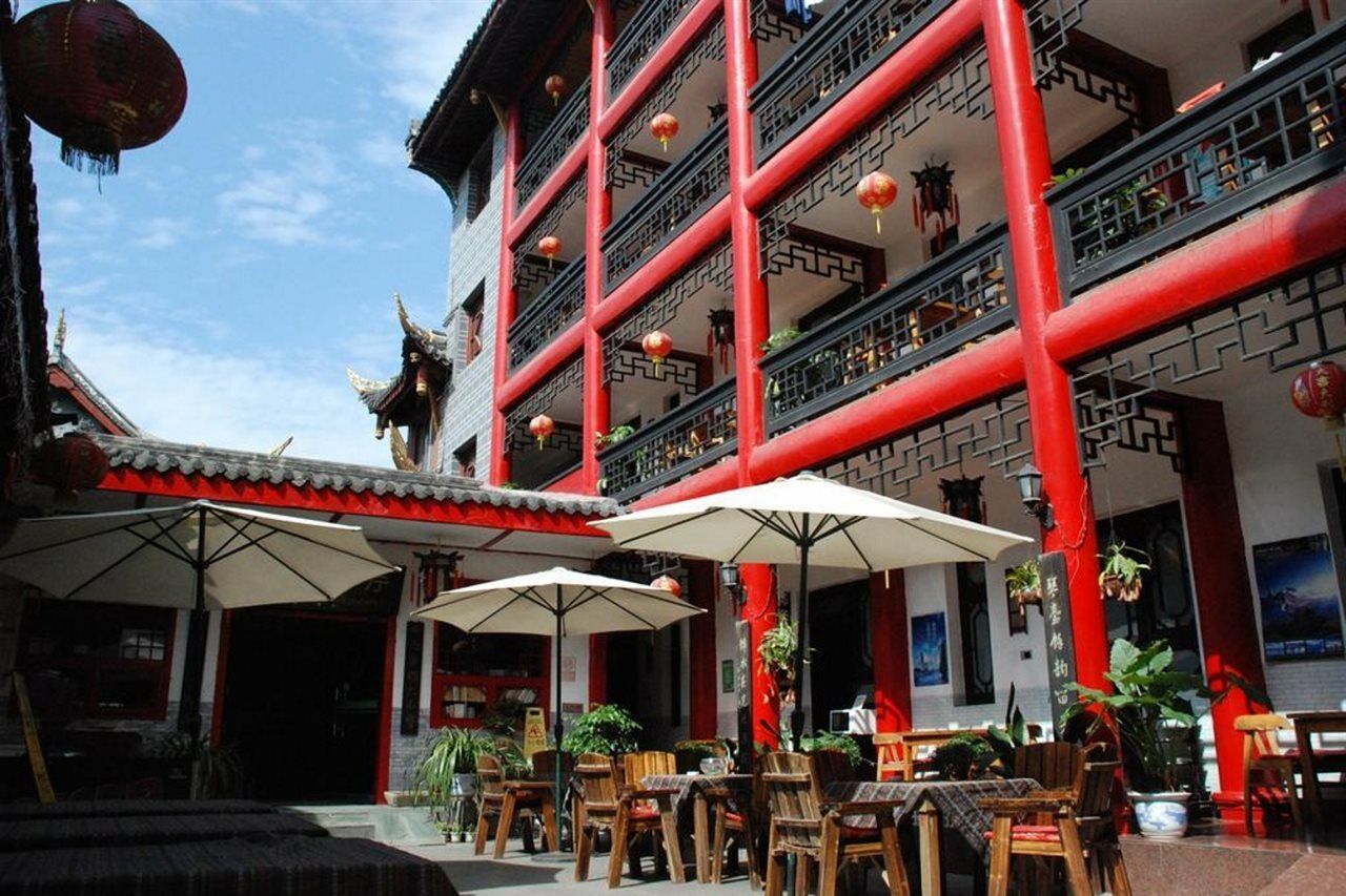 Chengdu Dreamstravelwenjuncourtyardhotel Exterior foto