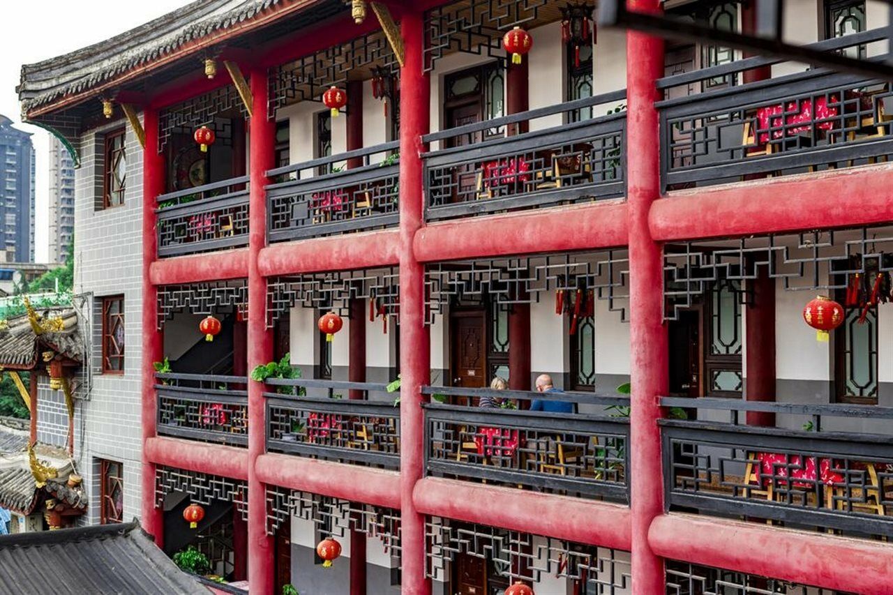 Chengdu Dreamstravelwenjuncourtyardhotel Exterior foto