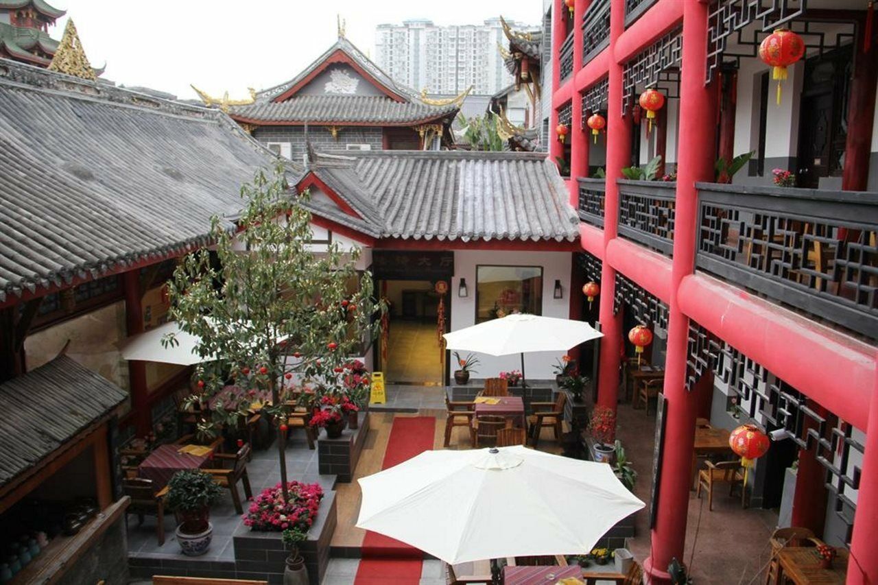 Chengdu Dreamstravelwenjuncourtyardhotel Exterior foto